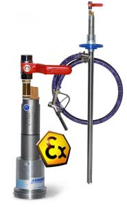 Obrázek: Sudové čerpadlo - pneumatický motor JP-AIR3 EX